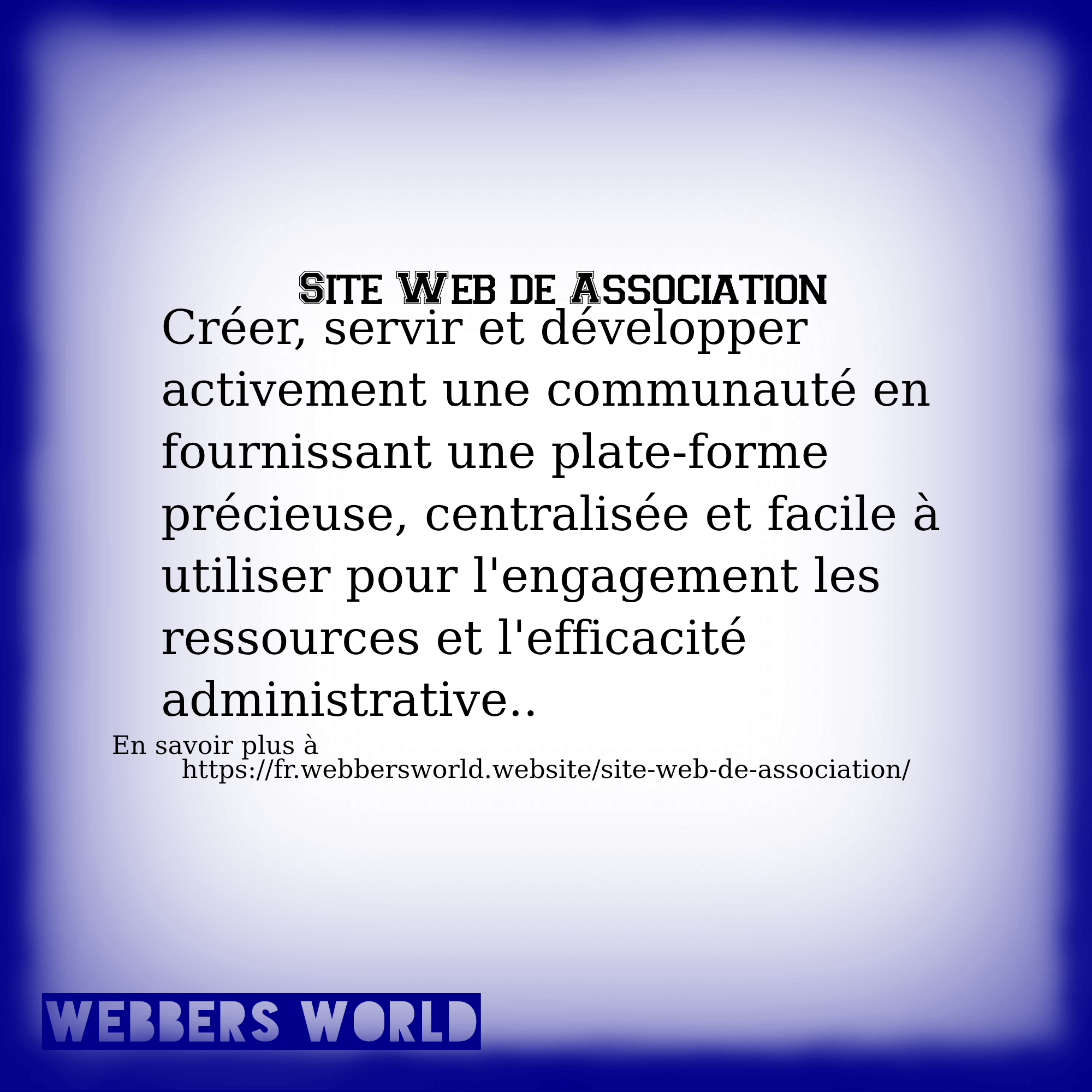 Site Web de Association