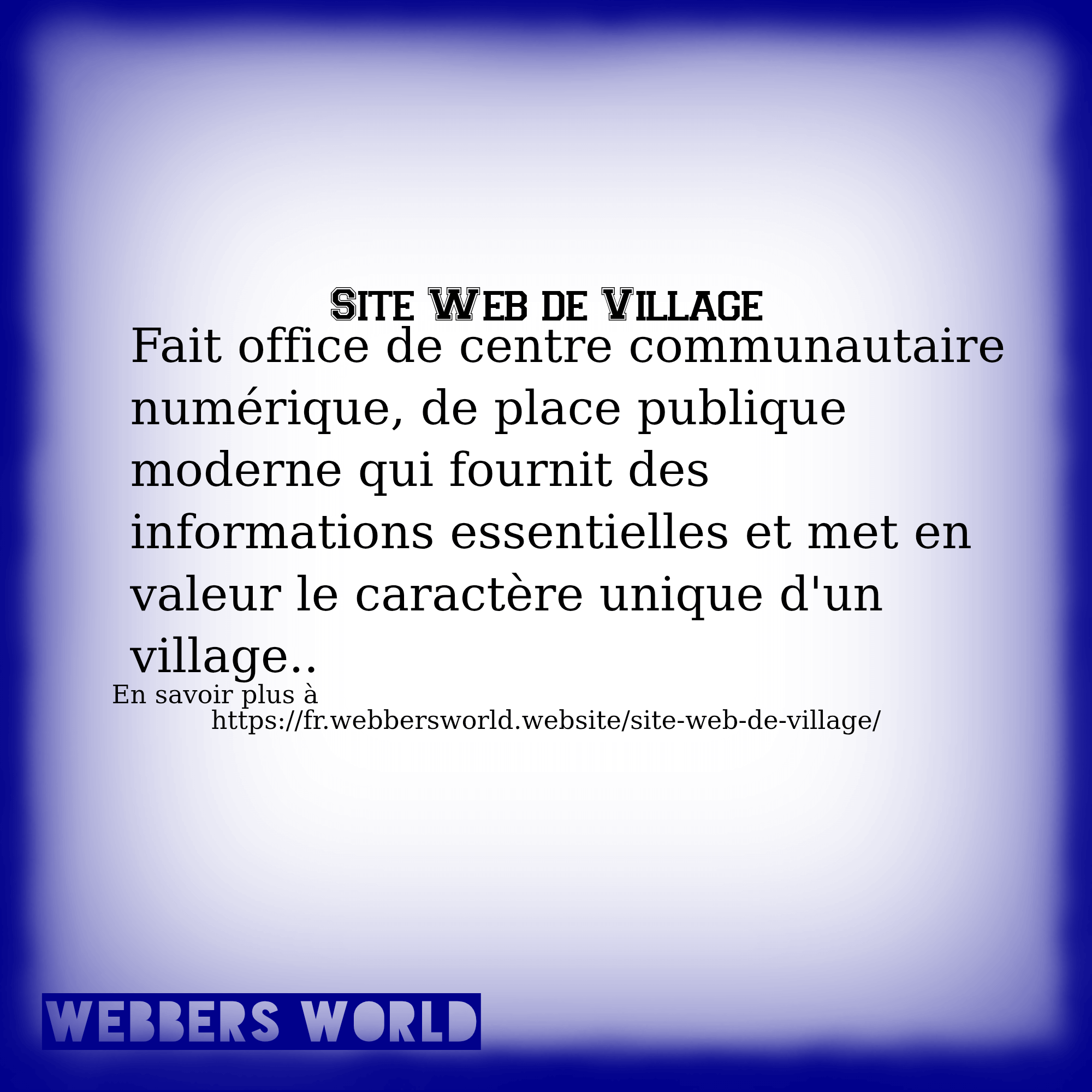 Site Web de Village