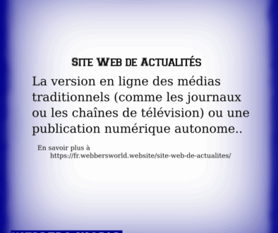 SITE WEB DE ACTUALITÉ